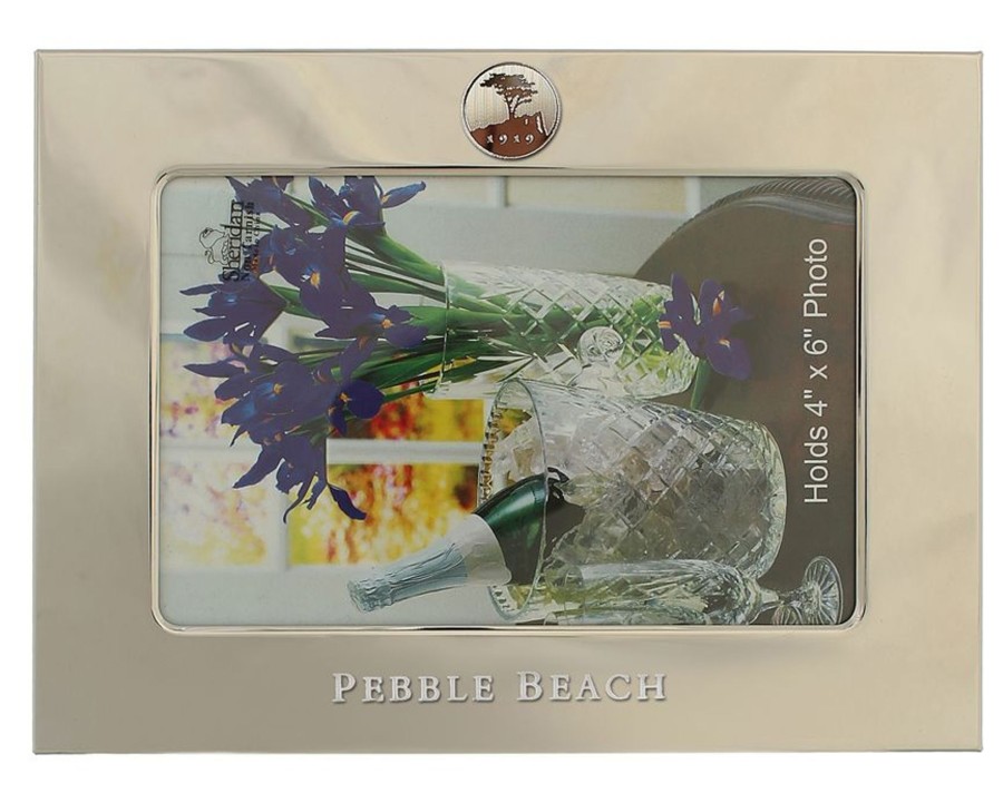 Home Pebble Beach  | Pebble Beach Heritage Logo Horizontal & Vertical Silver Picture Frames