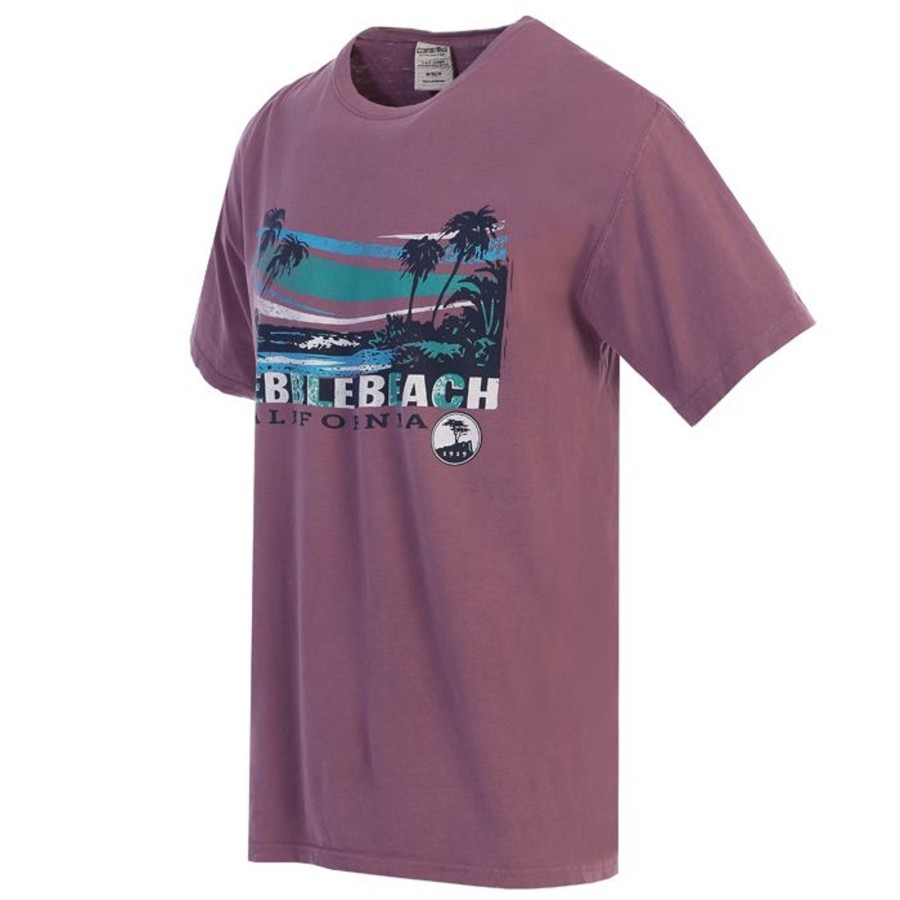 Men'S Apparel Pebble Beach | Pebble Beach 'Retro Island' Tee ~ Irwinjock