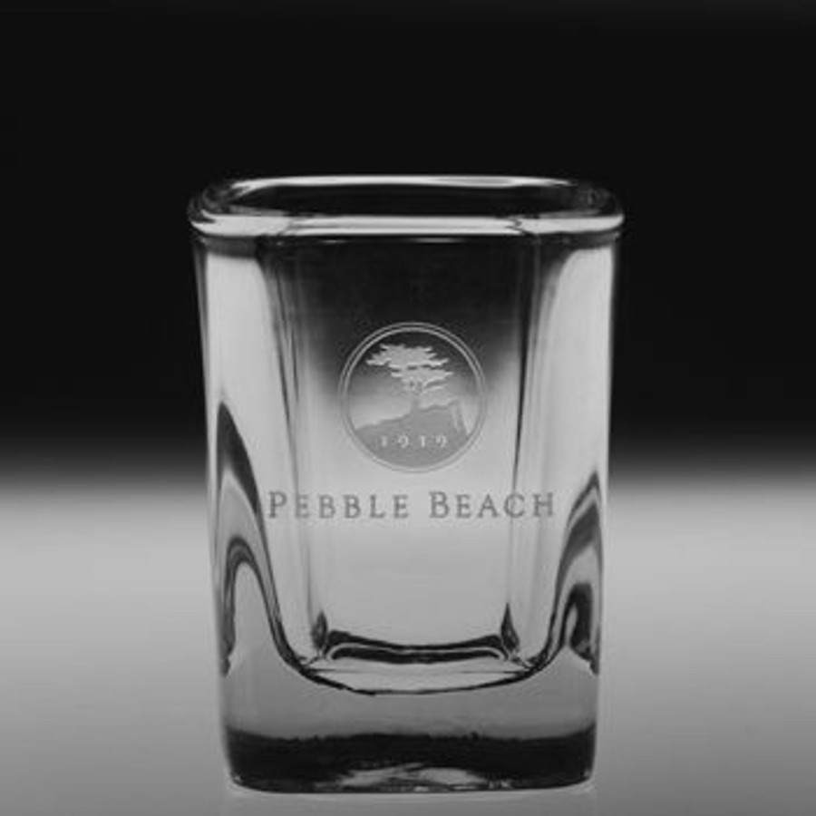 Home Pebble Beach | Pebble Beach Heritage Logo Two-Ounce Shot Glass ...