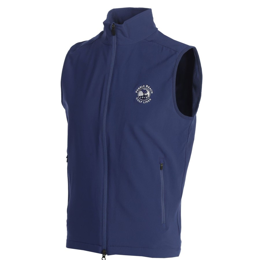 Men'S Apparel Pebble Beach | Pebble Beach Sport Fit Vest By Donald Ross ...