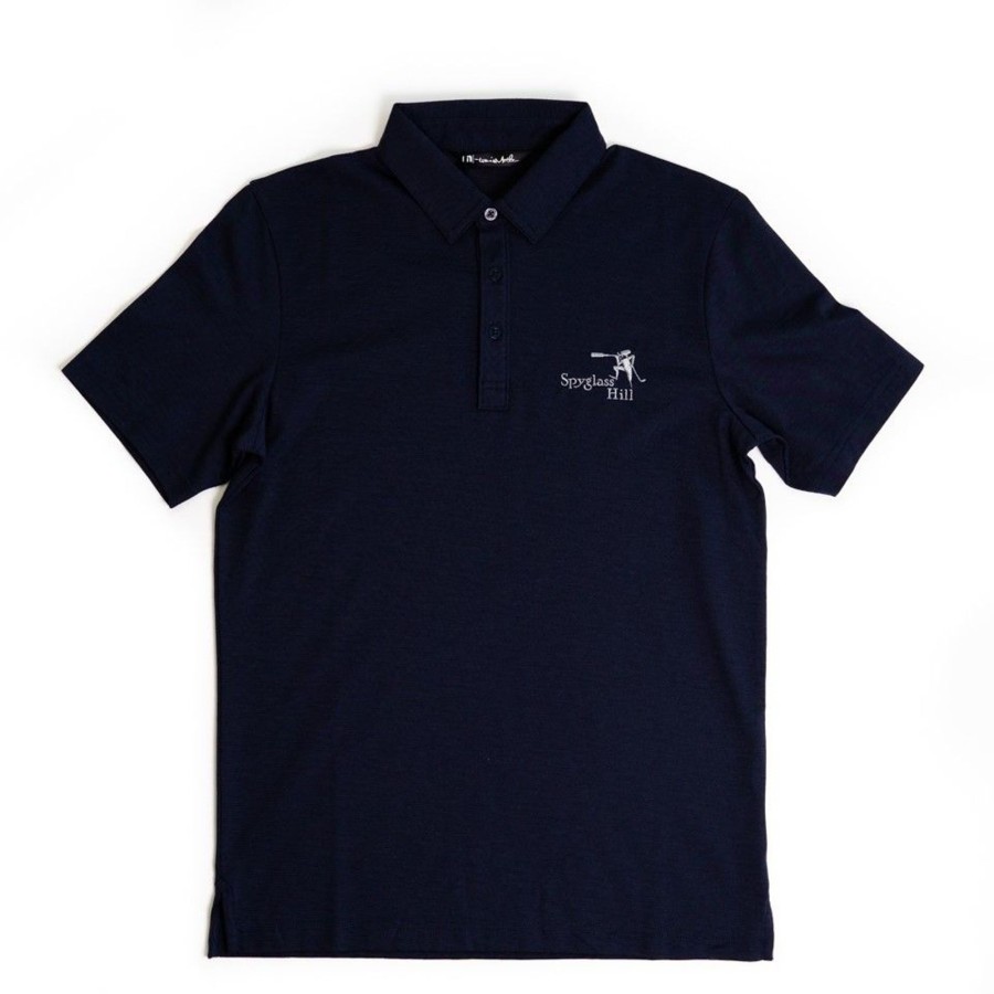 Mens Apparel Pebble Beach Spyglass Hill Zinna Polo By Travis Mathew ~ Irwinjock 9735